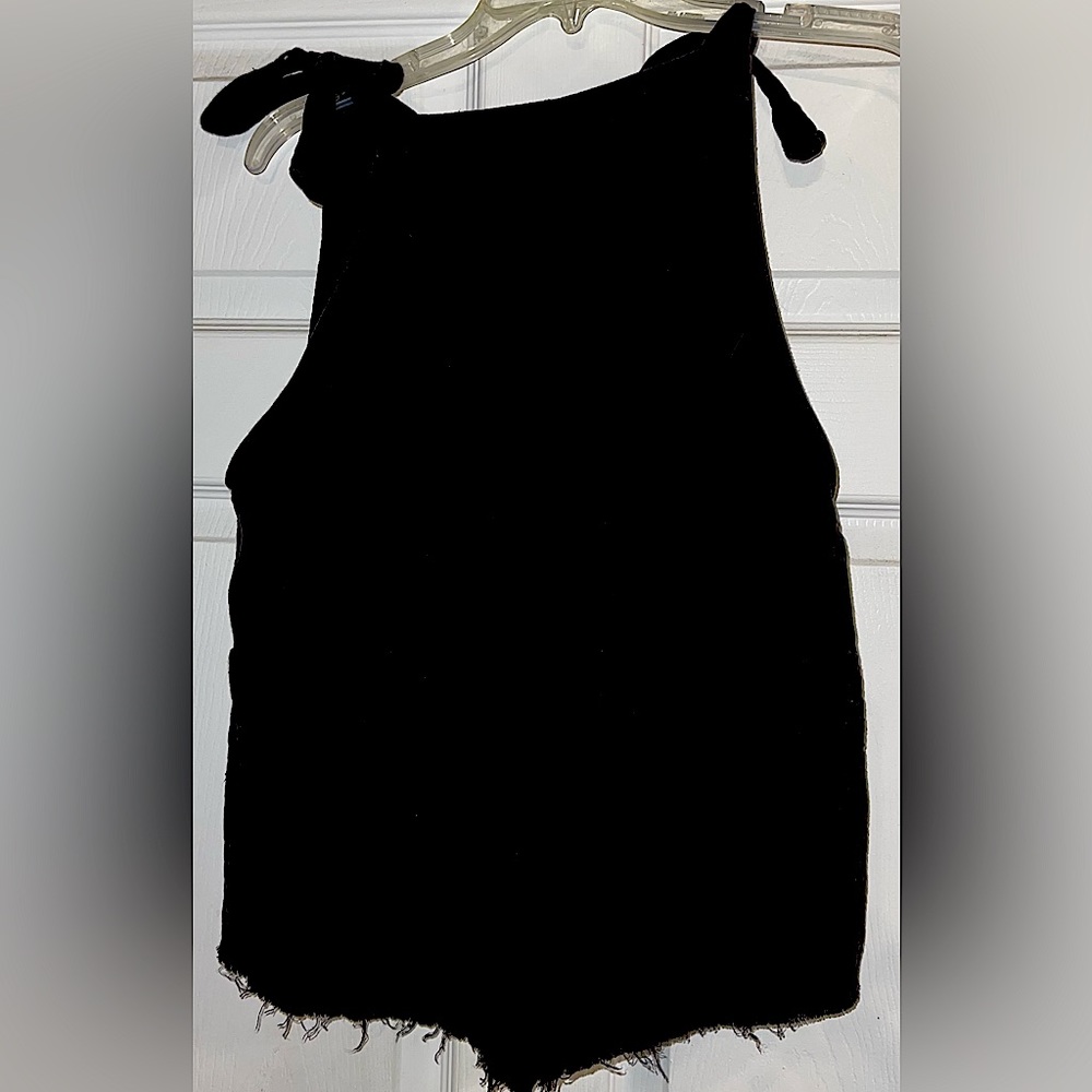 Like New Billabong Girl On The Run Black Overall Swimsuit Cover Size Sma…